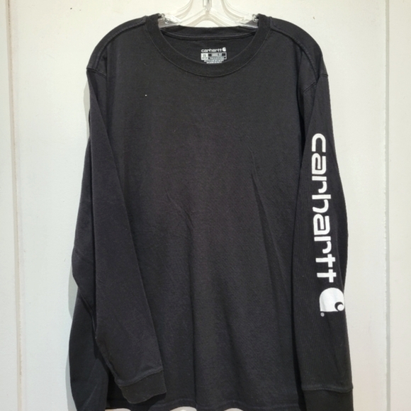 Carhartt Women's Black Long Sleeve Tee - Picture 1 of 9
